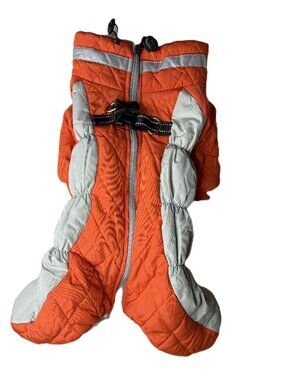 Warm Winter Dog Puffer Jacket Fleece lined for Medium sized dog